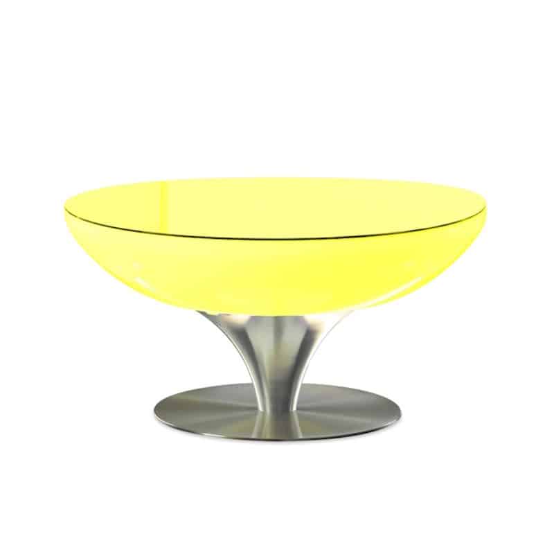 Moree lounge table with LED lighting 45 cm high